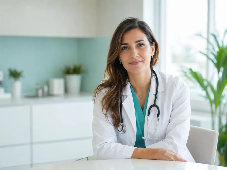 Ejemplo realista de una página para consultorio médico